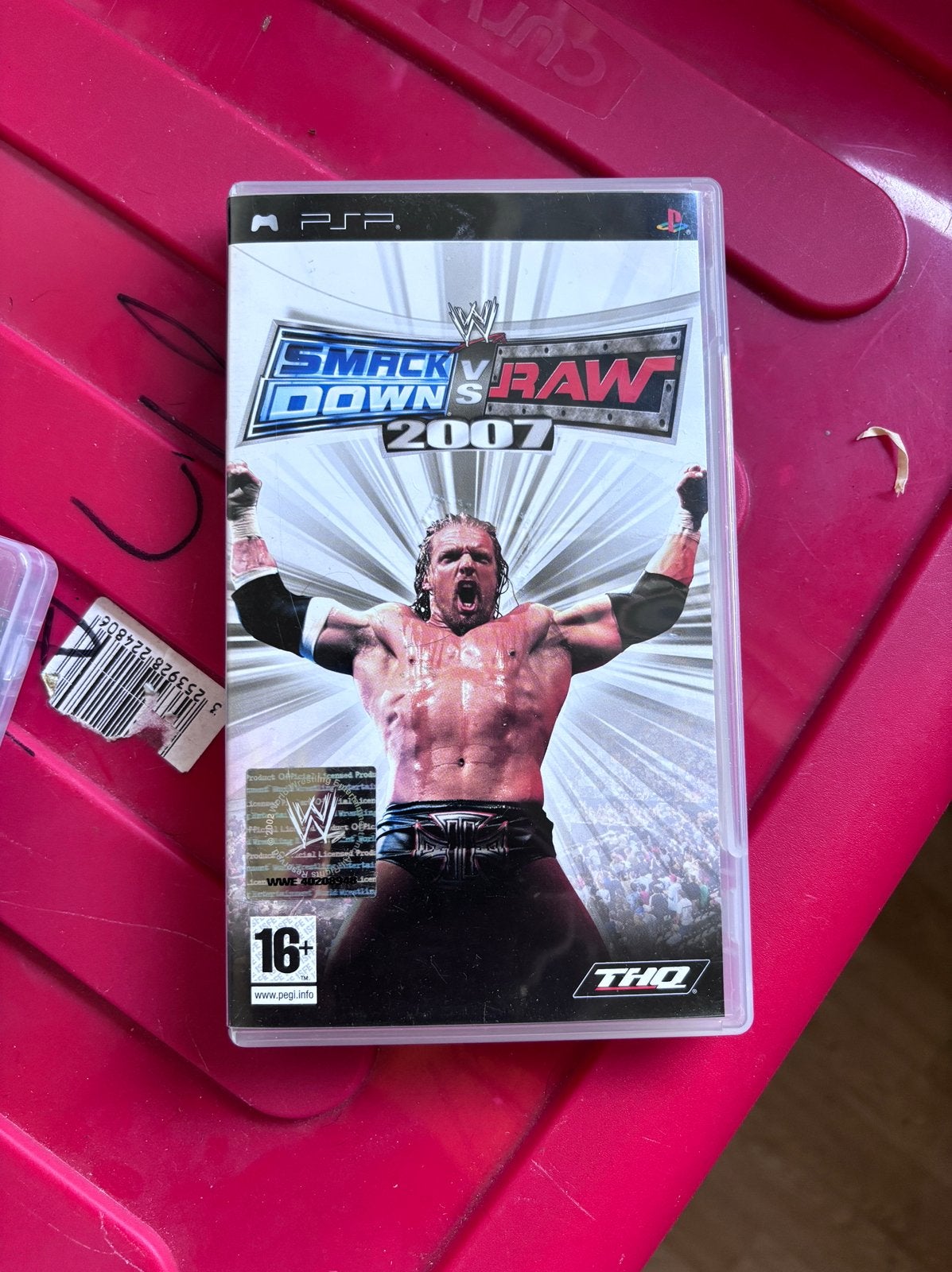 Psp game smack down vs raw 2007, 1 speler, Ophalen of Verzenden, Zo goed als nieuw, Vanaf 18 jaar