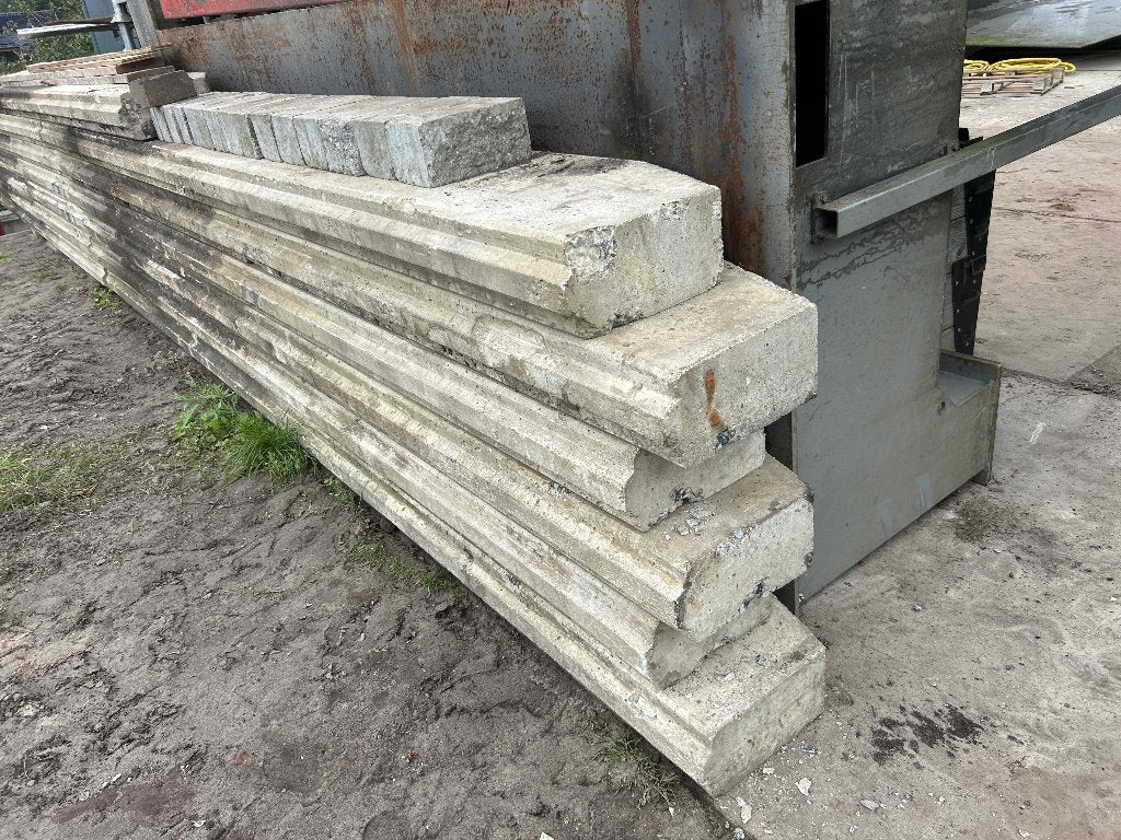 betonnen damwand/planken, Tuin en Terras, Ophalen, Gebruikt, 250 cm of meer, Planken