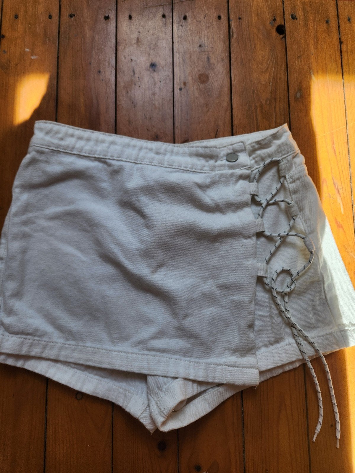 Shein Broekrok Wit - Maat XL (valt als L), Kleding | Dames, Wit, Maat 42/44 (L), Ophalen of Verzenden, Gedragen
