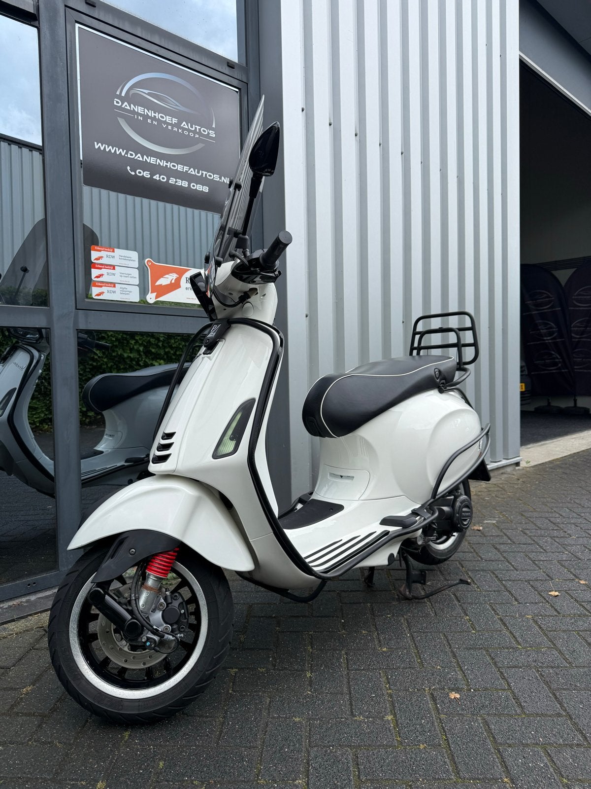 Vespa Sprint 4T 25km/u - Wit -, Ophalen, Gebruikt, Overige modellen, Benzine