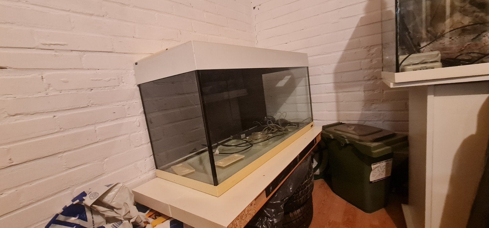 complete aquarium, Ophalen of Verzenden, Zo goed als nieuw, Leeg aquarium