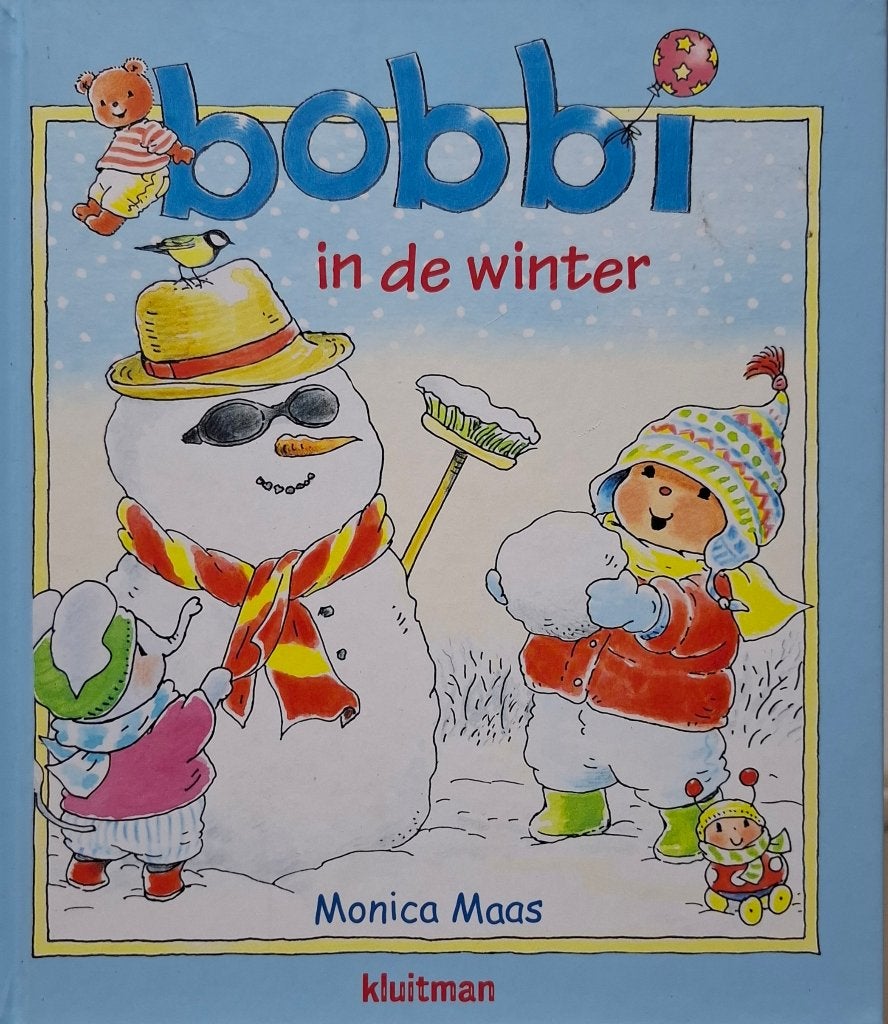 Bobbi in de winter - Zo goed als nieuw prentenboek, Monica Maas, Fictie algemeen, Jongen of Meisje, Ophalen of Verzenden