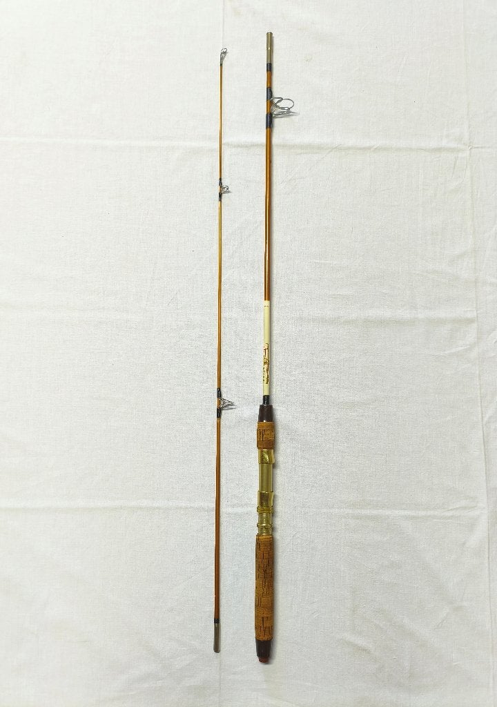 Vintage hengel spin albatros ambassadeur 1,80 meter 2 delig, Ophalen, Gebruikt, Werphengel