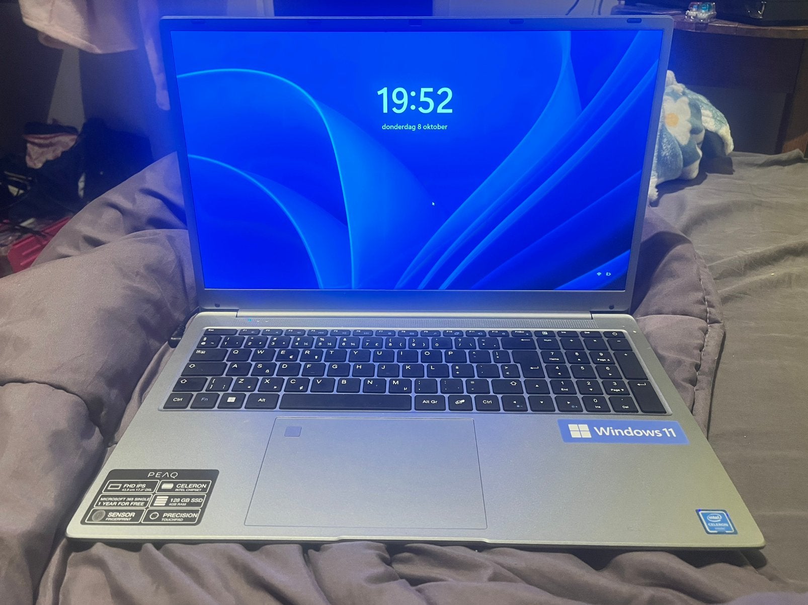 peaq notebook classic C171V windows 11, Computers en Software, Ophalen, Gebruikt, 17 inch of meer, Onbekend