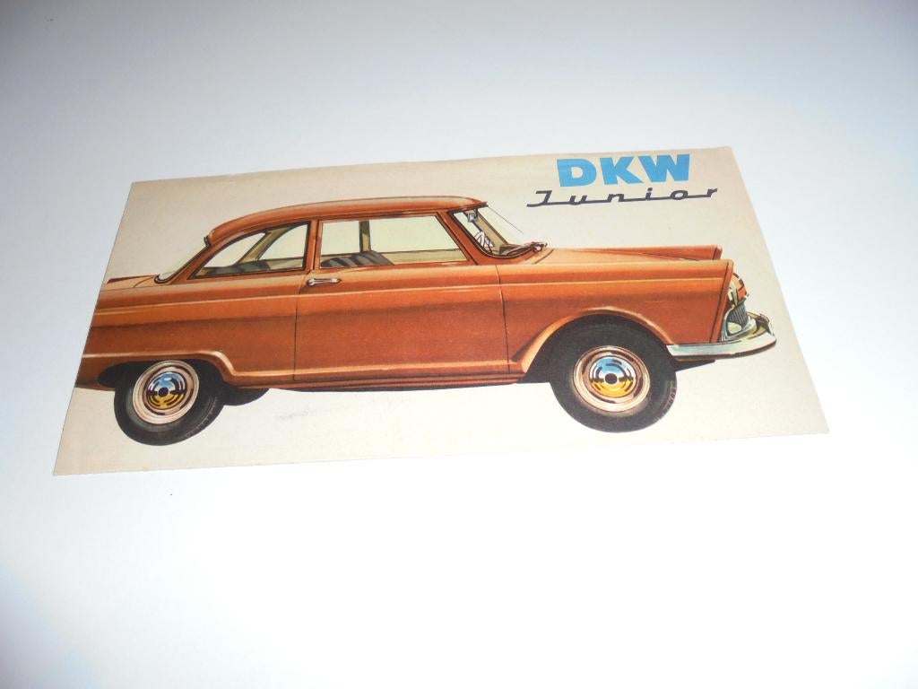 Duitse leaflet DKW Junior, Ophalen of Verzenden, Zo goed als nieuw, Overige merken
