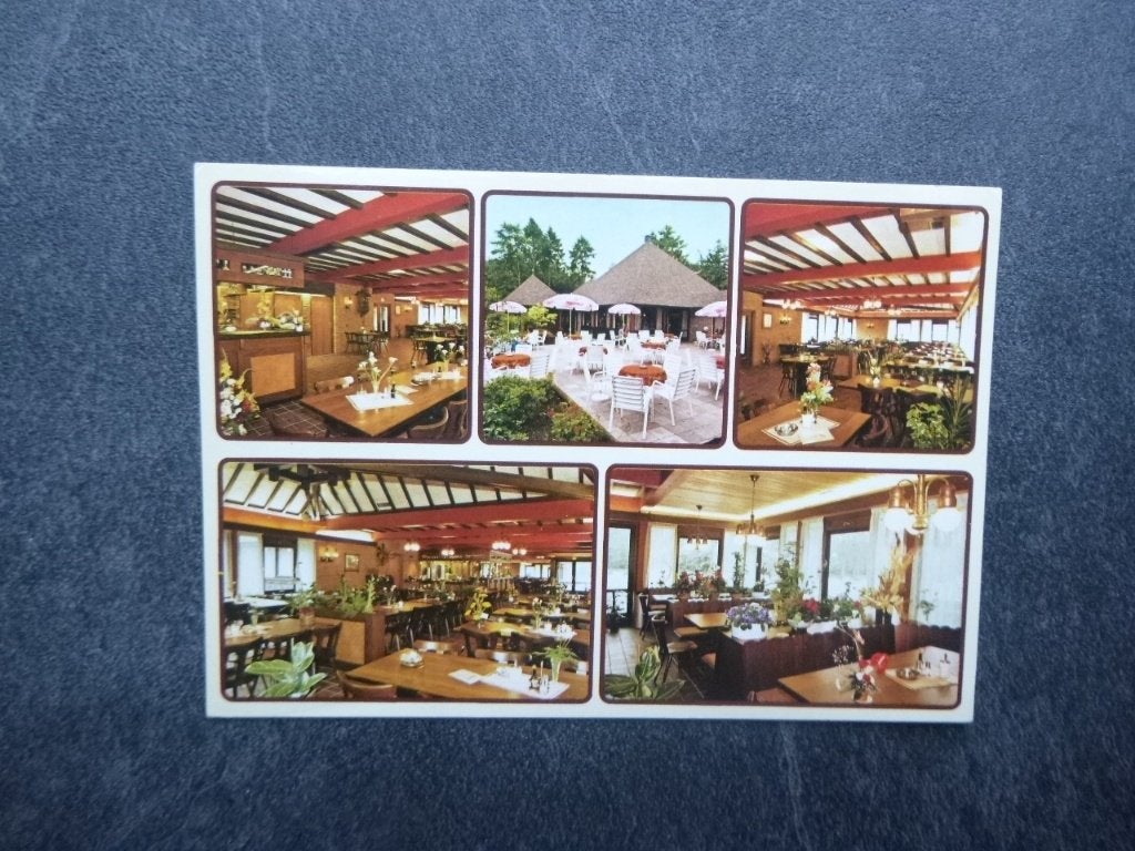 Epe, restaurant de Ossenstal/interieur 1984, Verzamelen, Verzenden, 1980 tot heden, Gelopen, Gelderland
