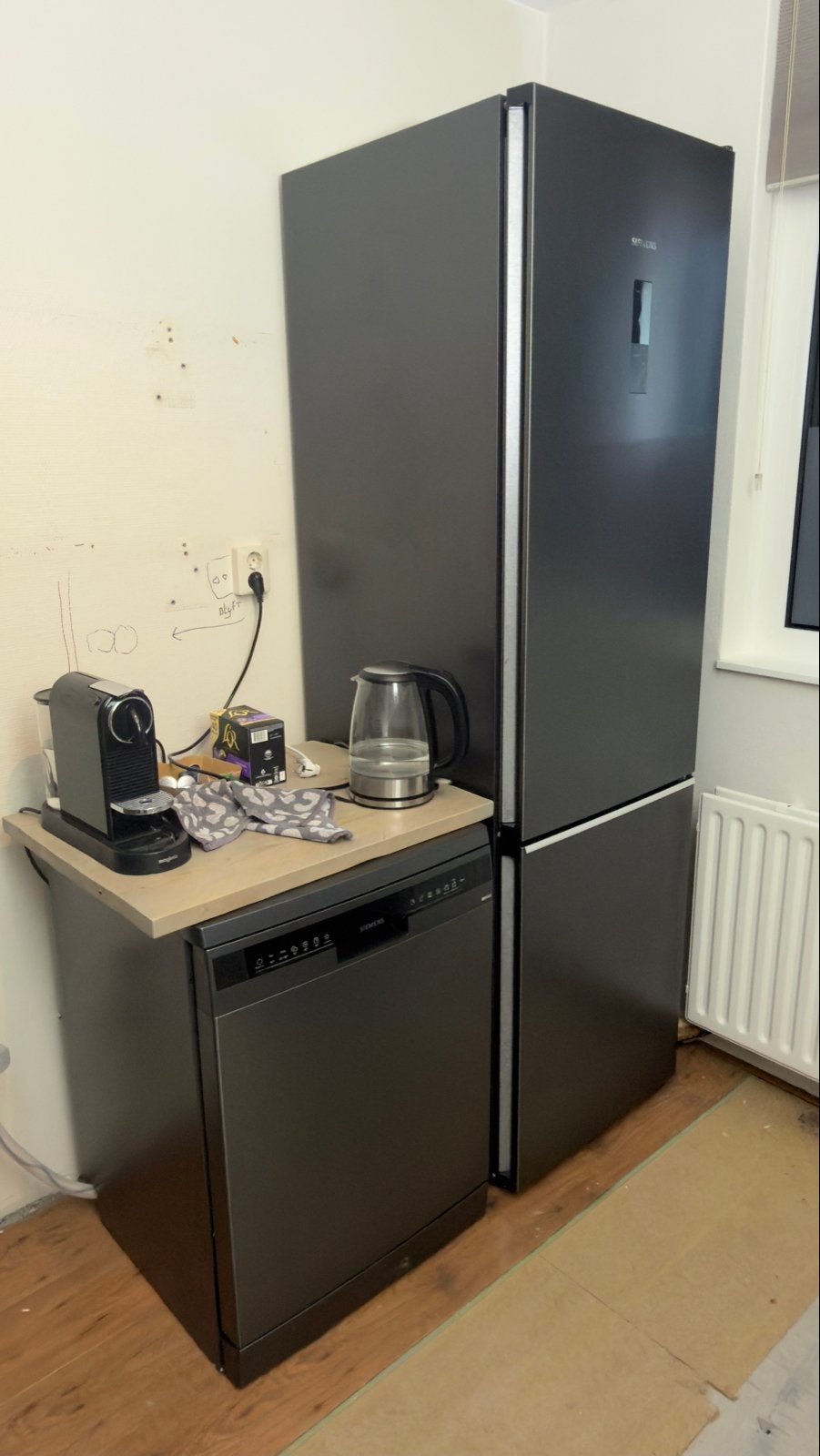 Siemens Koel-vriescombinatie met HyperFresh en LED-verlichti, Witgoed en Apparatuur, Ophalen, 200 liter of meer, 60 cm of meer