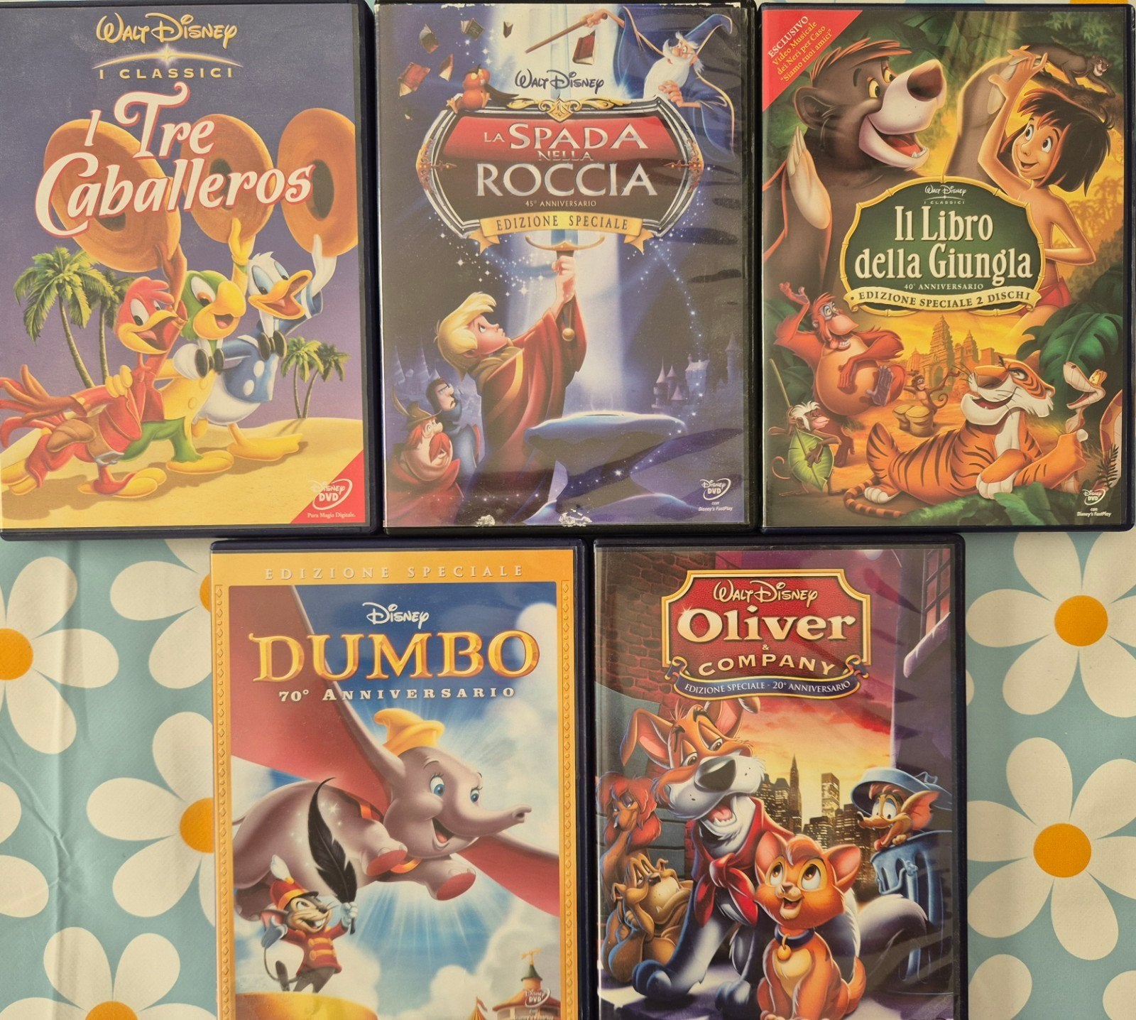 Disney Classics DVD's - Italiaanse Edities Special & Jubile, Gebruikt, Animatie, Alle leeftijden, Nederlands
