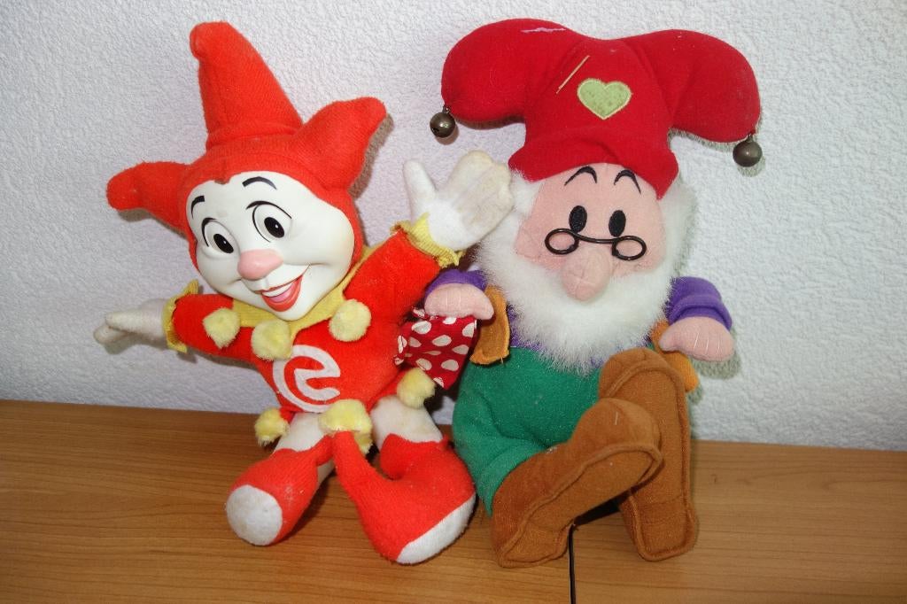 Vintage poppen Kabouter Plop en Pardoes., Verzamelen, Ophalen of Verzenden, Gebruikt