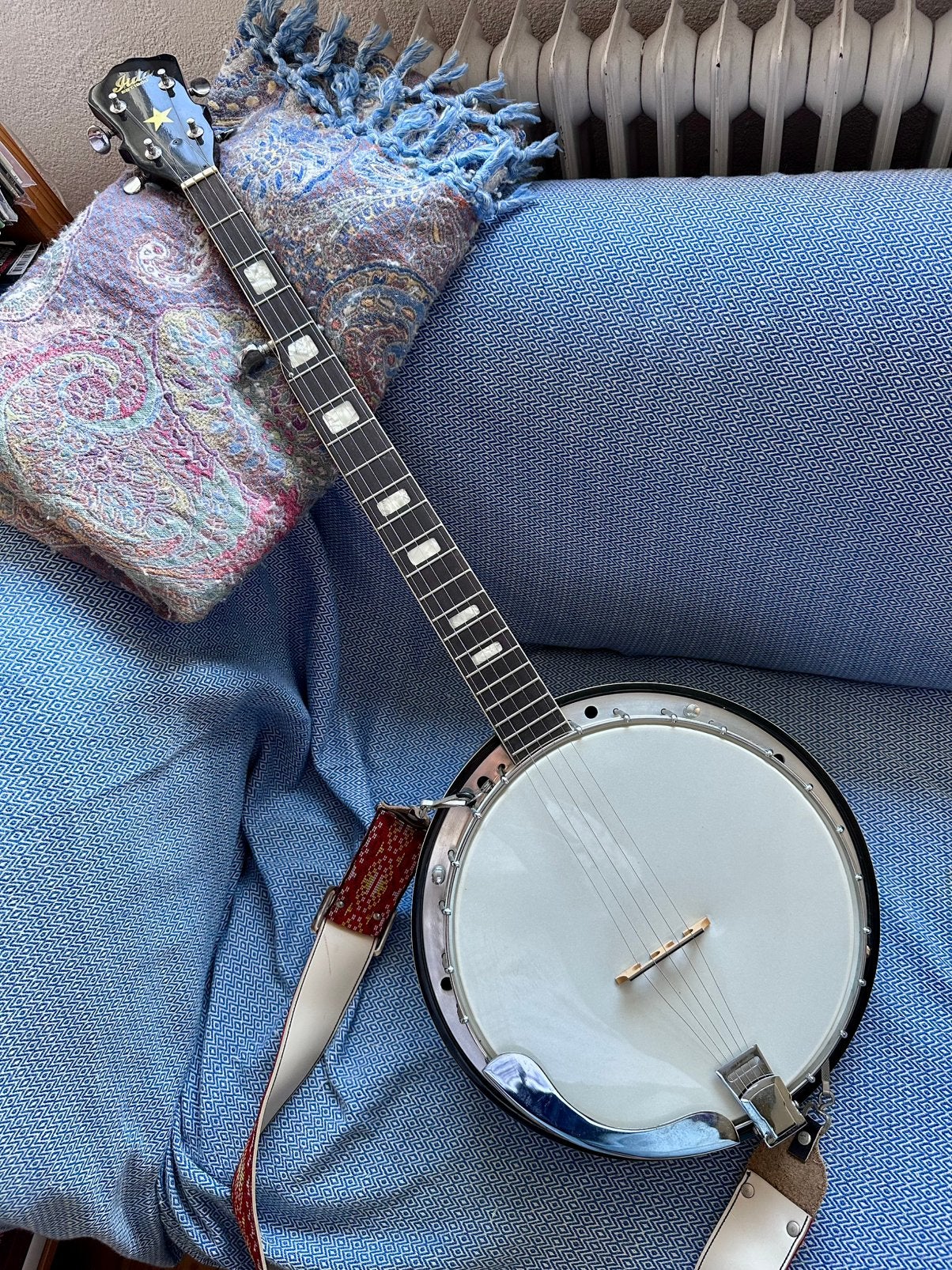 Lida 5-snarige banjo - vintage in perfecte staat - jaren 80