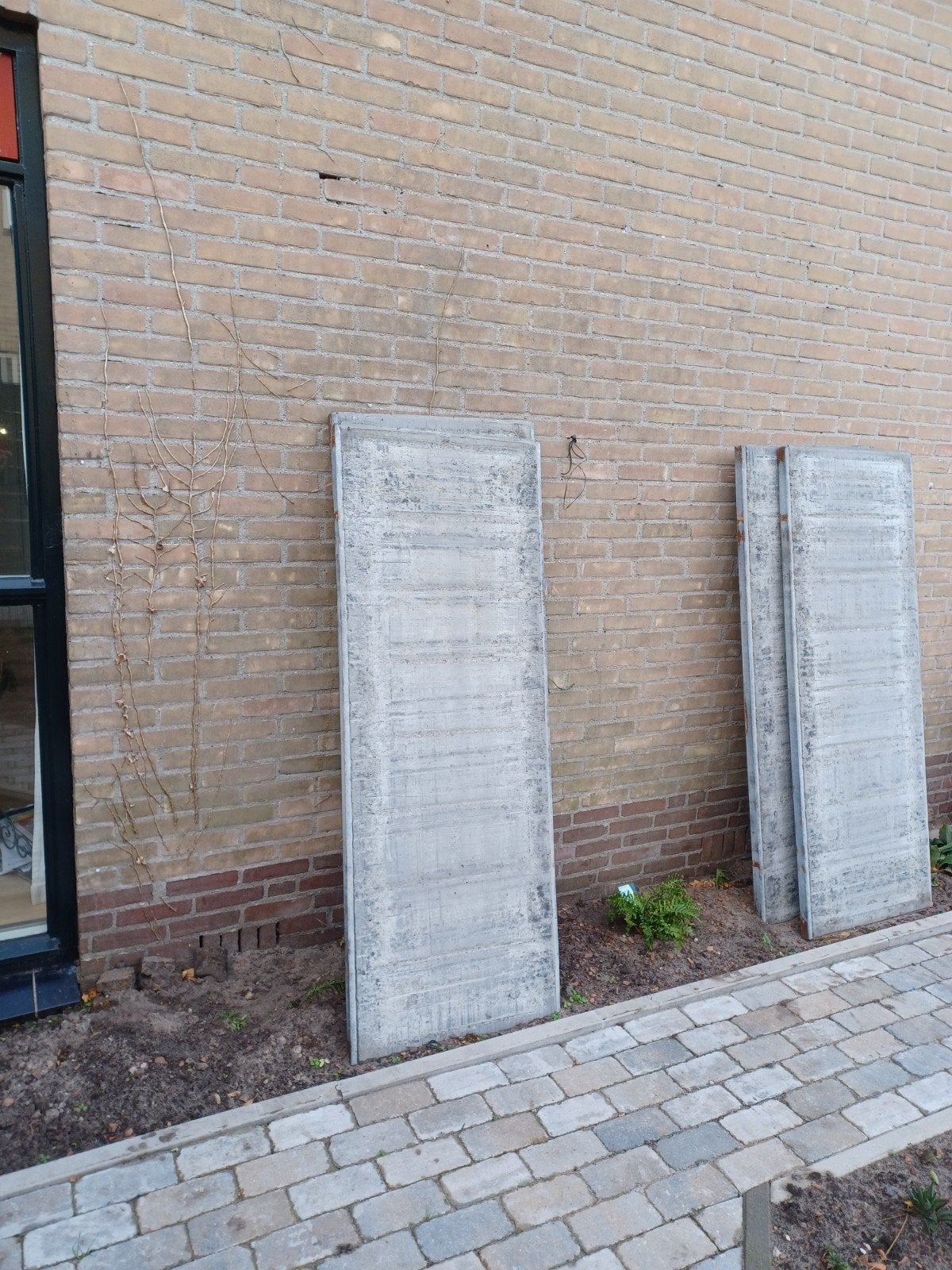 Kunststof  schotten voor walbeschoeiing, Ophalen, Nieuw