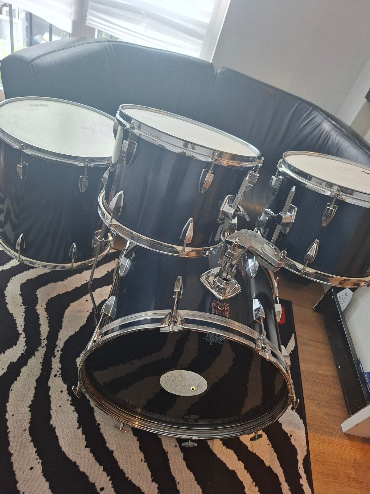 Tama Swingstar red badge shellset ketelset drumstel, Ophalen, Gebruikt, Tama
