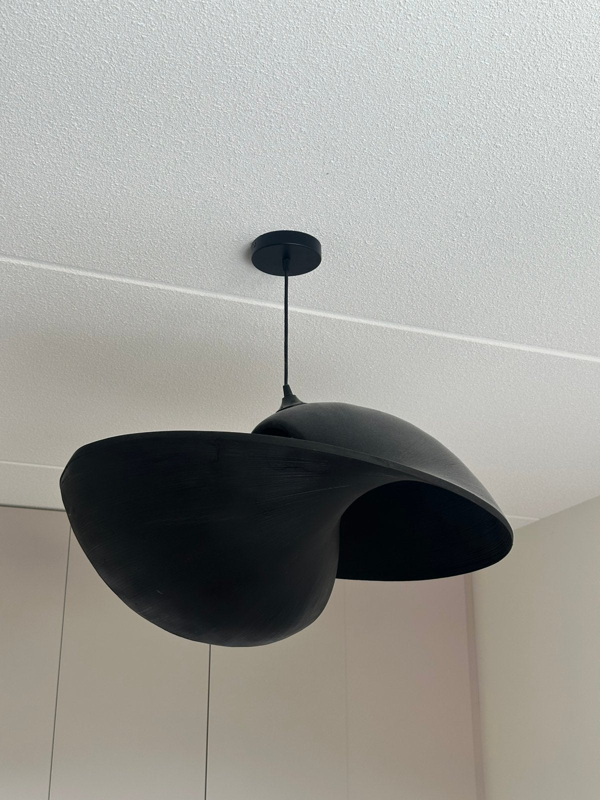 Bamboo Hanglamp, Ophalen, Zo goed als nieuw, Natuurlijk materiaal