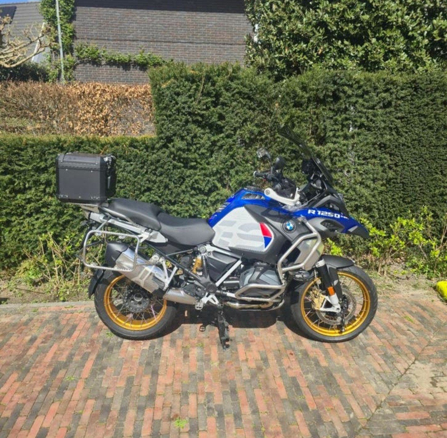 BMW R1250 GS Adventure -2021-15.297km-Als nieuw-vol opties, Motoren, Particulier, Toermotor