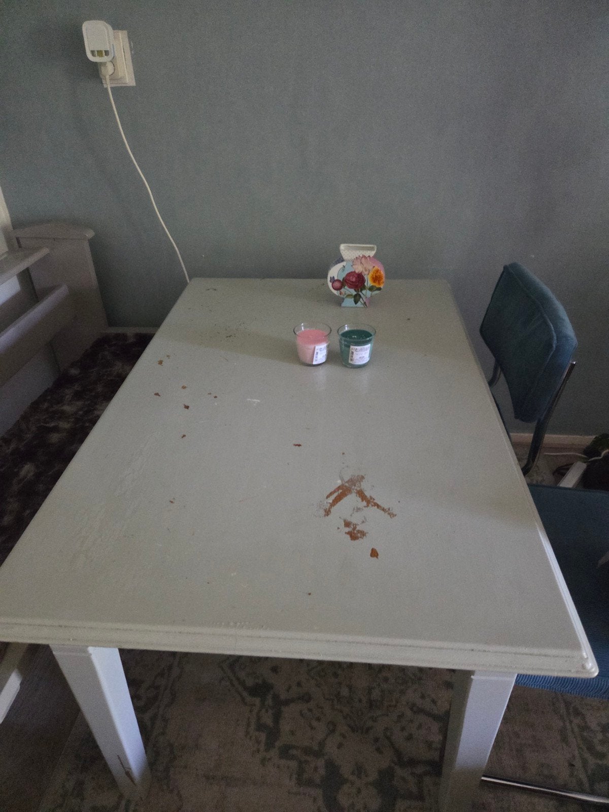 eettafel, Gebruikt, 100 tot 150 cm, Eikenhout, Vier personen