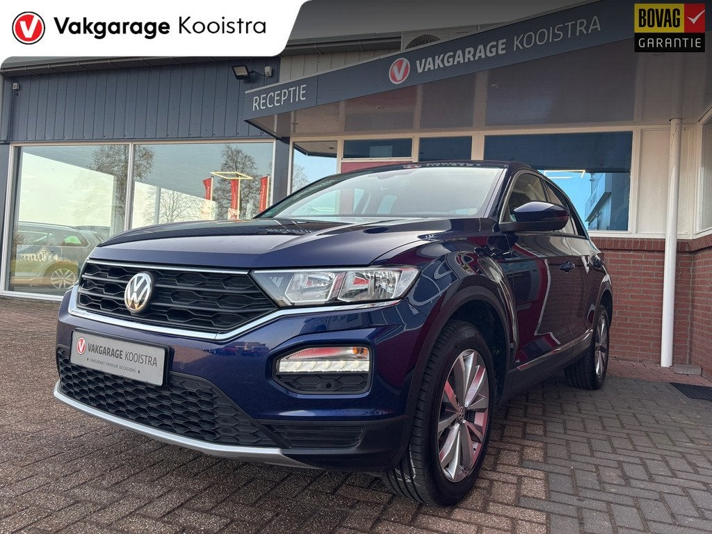 Volkswagen T-Roc Volkswagen T-Roc ACT 150PK|ACC|Navi|, Voorwielaandrijving, 12 maanden, Stof, Zwart