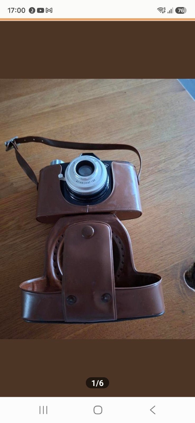 Oude agfa camera, Ophalen of Verzenden, 1940 tot 1960, Fototoestel