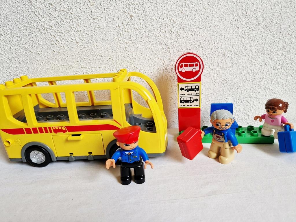 Duplo bus 5636 compleet, Ophalen of Verzenden, Gebruikt, Complete set, Duplo