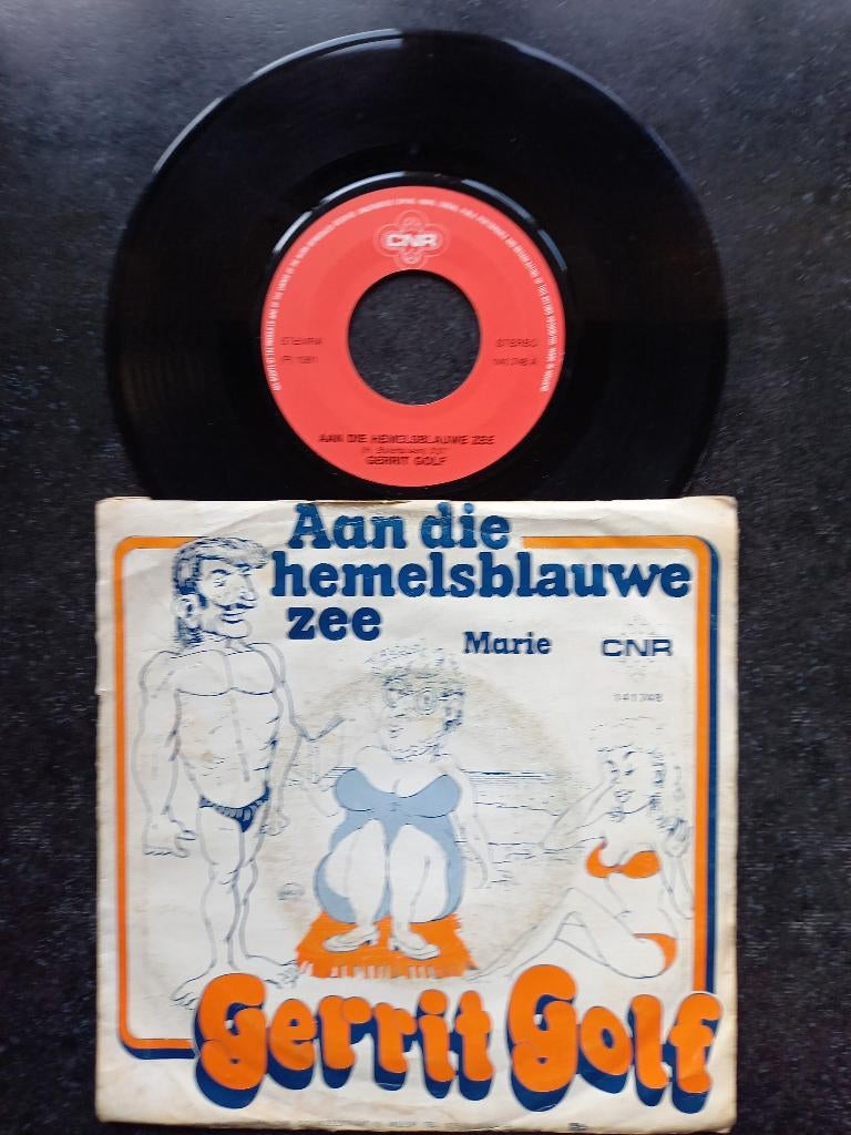 Gerrit Golf - Aan Die Hemelsblauwe Zee 1981, Gebruikt, 7 inch, Single, Ophalen of Verzenden