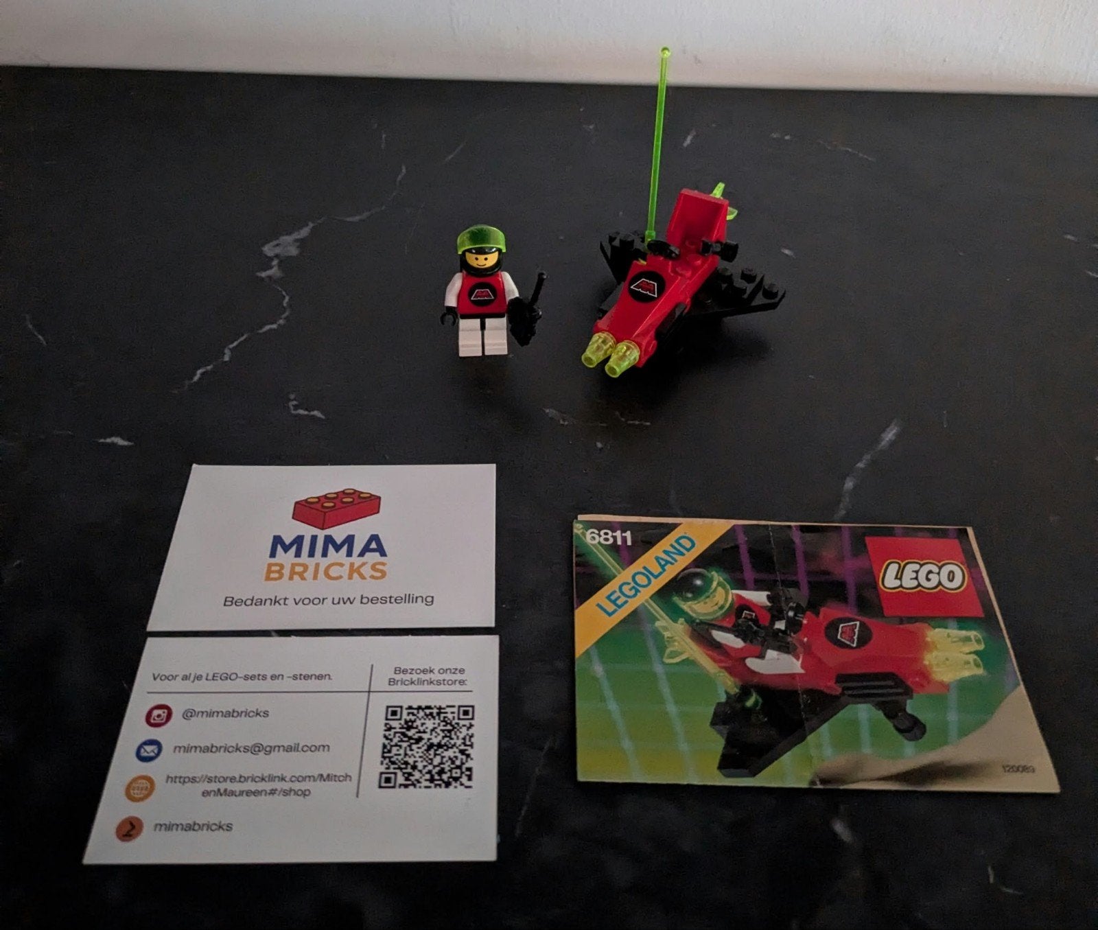 Lego Space M-Tron 6811: Pulsar Charger (Complete Set), Gebruikt, Aastvej 1, 7190 Billund, Denmark, Ophalen of Verzenden, Support@lego.com