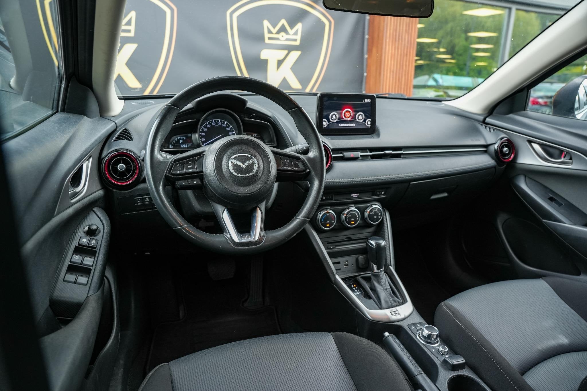 Mazda CX-3 2.0 SkyActiv-G 120 Dynamic Cruise Control Airco A, Auto's, Mazda, 1998 cc, Stof, 4 cilinders, Bruin