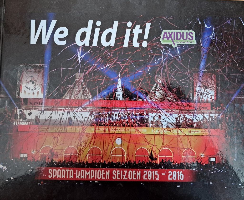Sparta Rotterdam 2015/2016, Ophalen of Verzenden, Zo goed als nieuw, Sparta, Boek of Tijdschrift