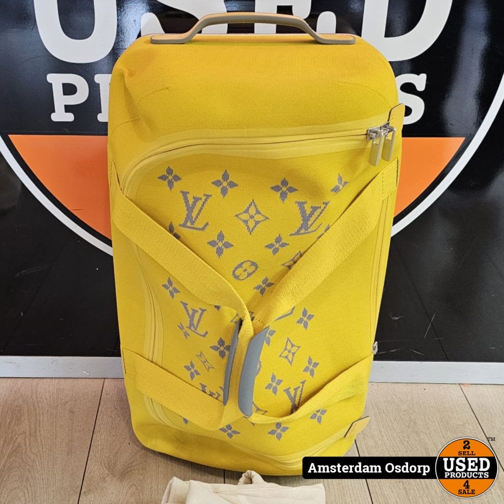 Louis Vuitton Yellow Horizon 55 Duffle Jaquard bag | nette s, Louis Vuitton, Gebruikt, Support@louisvuitton.com, 2 Rue du Pont Neuf
75001 Paris
France
