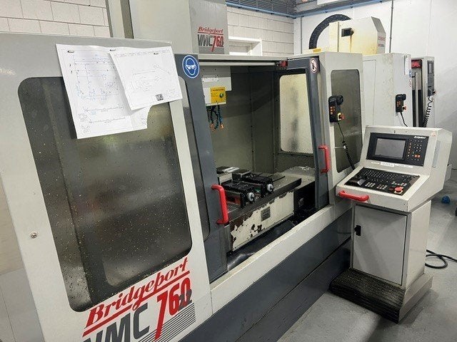 freesmachine Bridgeport VMC 760/22 - Heidenhain, Doe-het-zelf en Verbouw, Ophalen, Gebruikt, Elektrisch, Bovenfrees