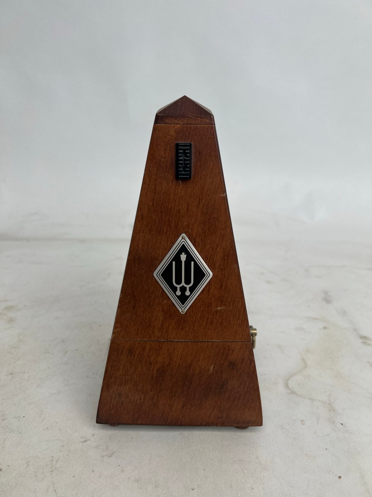 Vintage Wittner Metronoom - Houten Piramide Model, Ophalen of Verzenden, Gebruikt