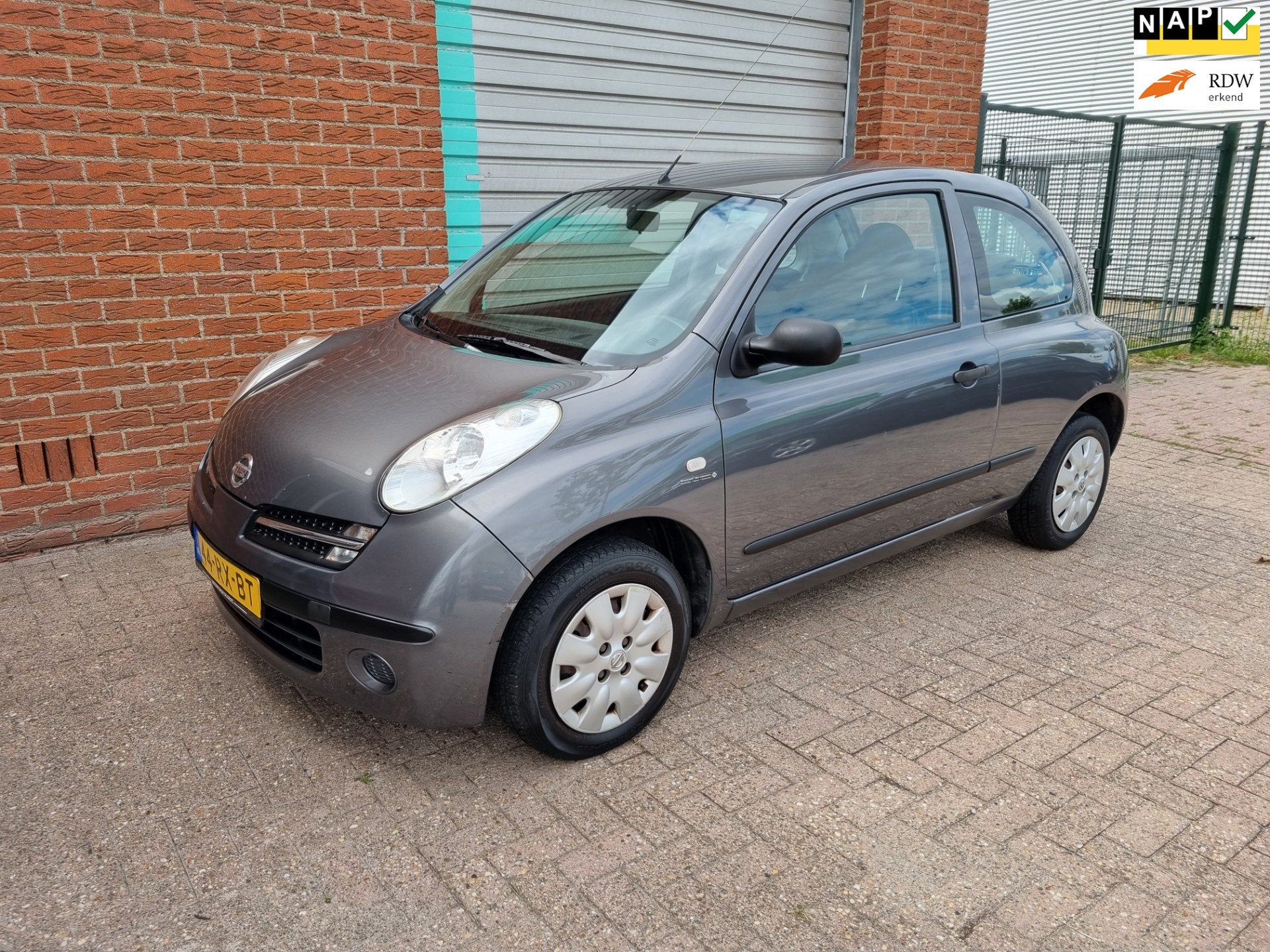 Nissan Micra 1.2 Visia 3-Drs Airco! Bj:2005 NAP!, Auto's, 4 cilinders, Origineel Nederlands, Handgeschakeld, 1240 cc