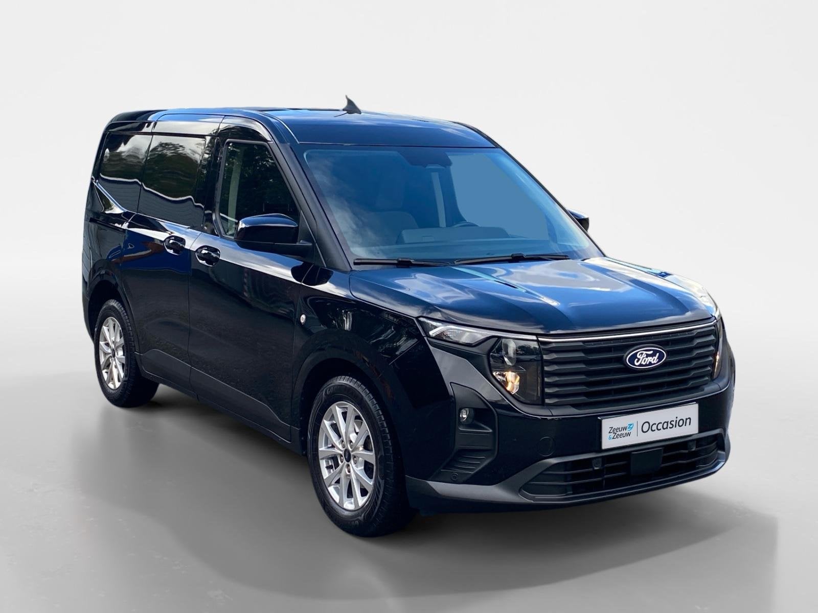 Ford Transit Courier 1.0 EcoBoost Limited automaat | NL-Auto, Auto's, Gebruikt, Met garantie (alle), Zwart, Bedrijf