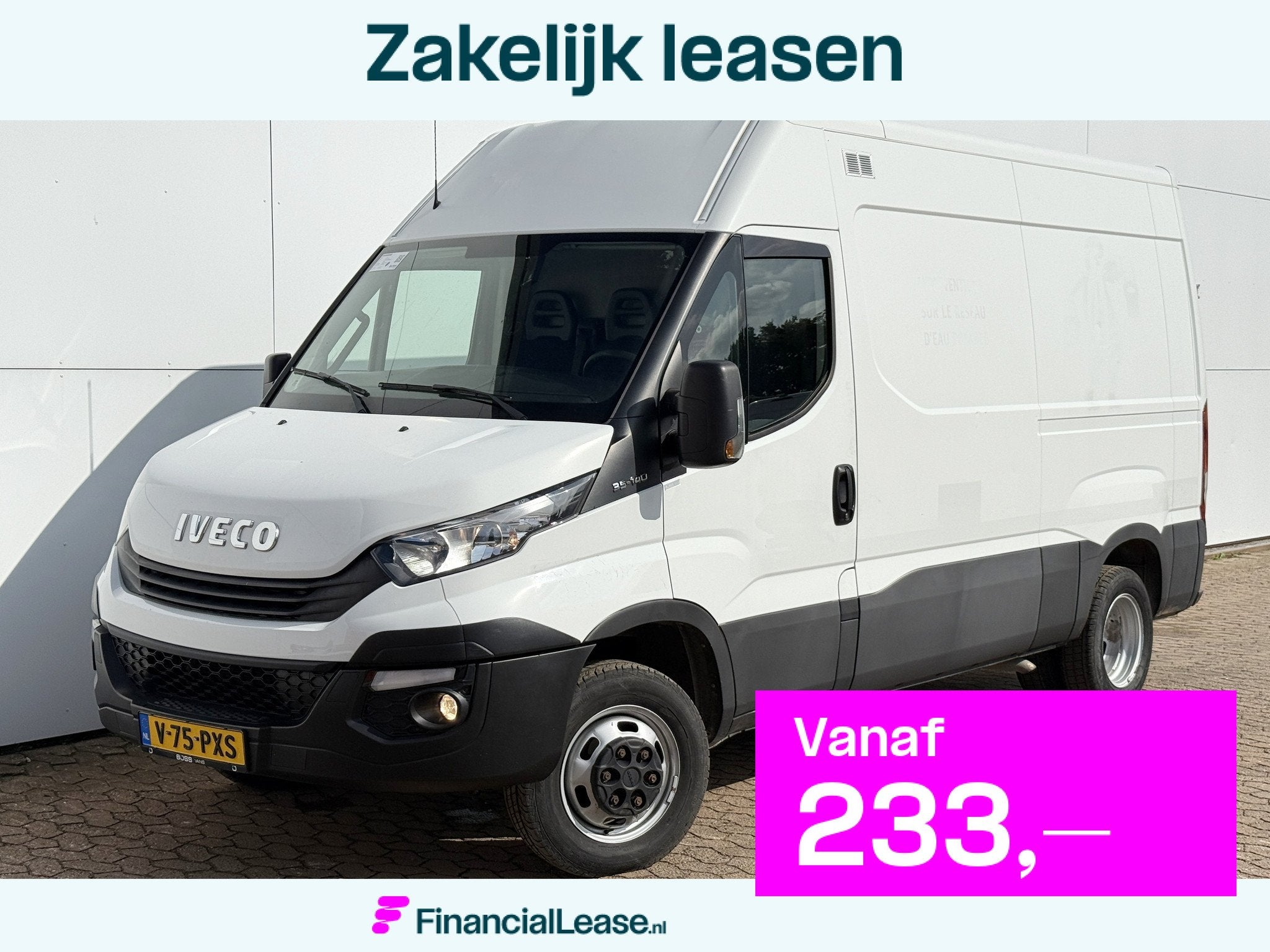 Iveco Daily 35C14 2.3 L2H2 Dubbellucht Airco Cruise control, 137 pk, Gebruikt, Euro 6, Iveco
