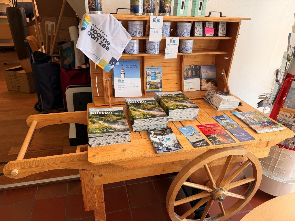 Authentieke houten promotie-/bakkerskar., Ophalen, Zo goed als nieuw