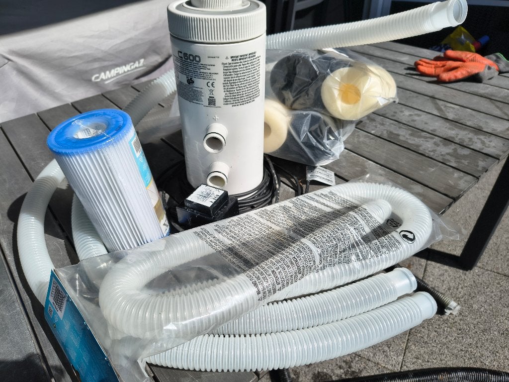 Filterpomp Intex C530, Ophalen, Zo goed als nieuw, Zwembadpomp