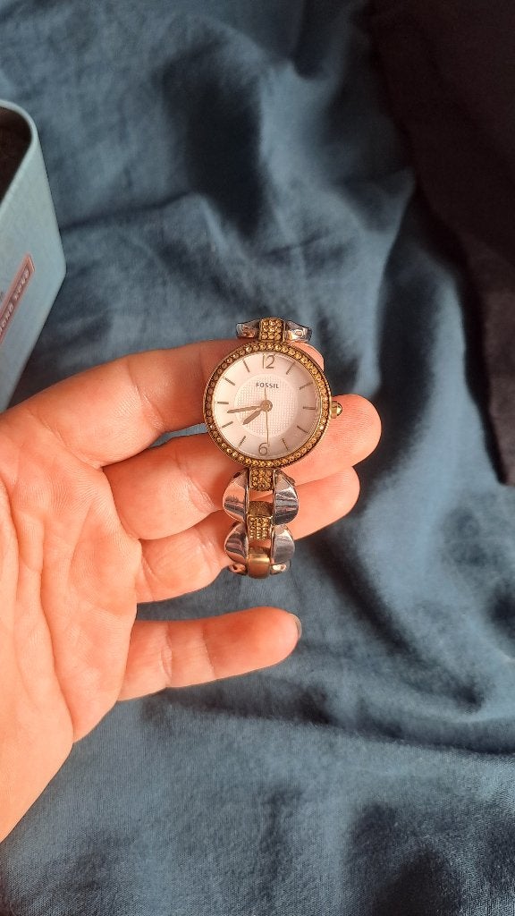 Fossil Horloge, Overige merken, Staal, Gebruikt, Staal