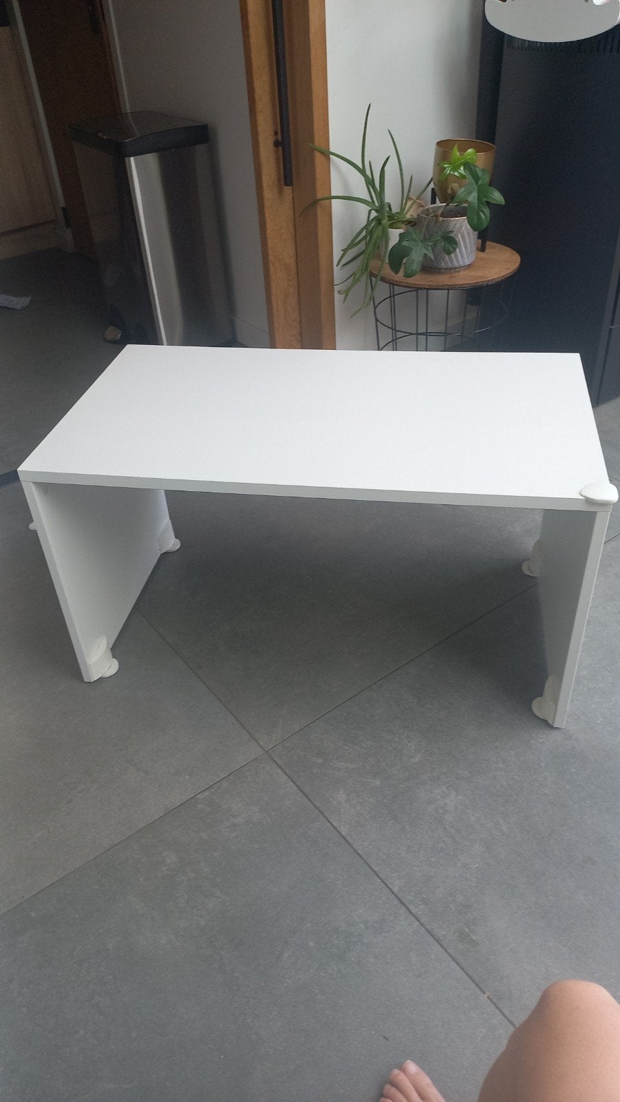 SMÅSTAD Bank wit 90x50x48 cm - Gebruikt, Ophalen, Gebruikt, 50 tot 100 cm, 50 tot 100 cm