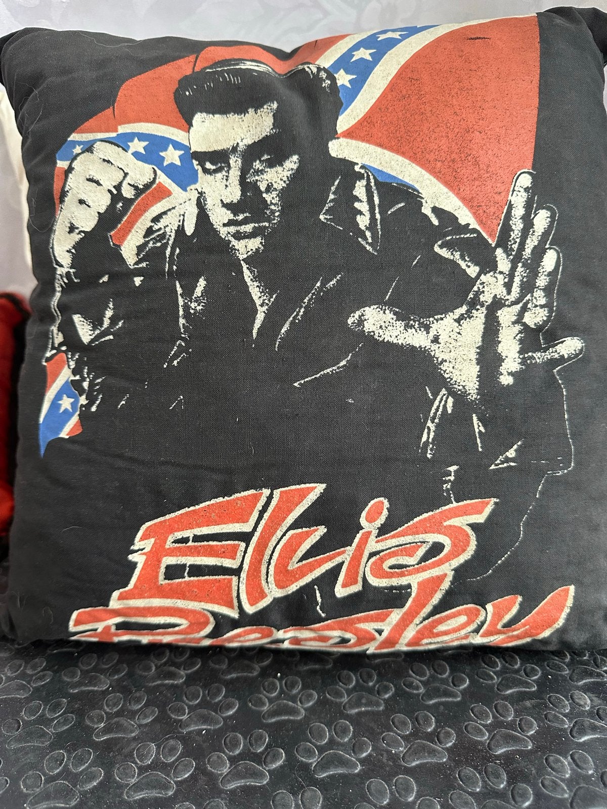 Elvis Presley sierkussen - Vintage look, Ophalen of Verzenden, Gebruikt