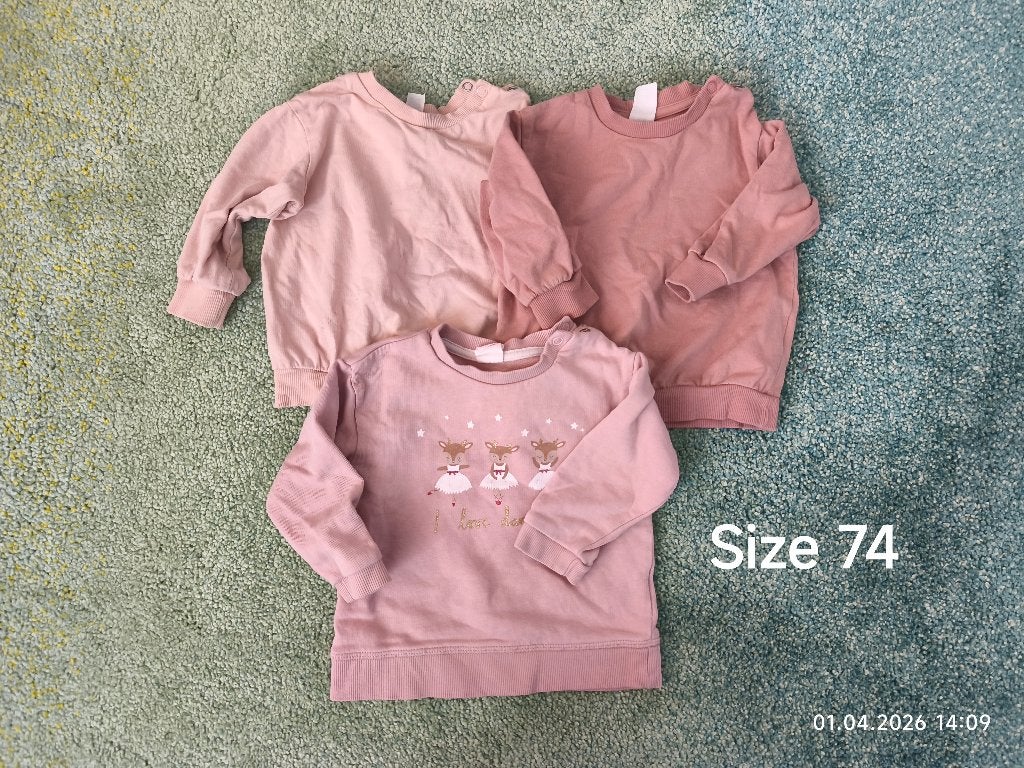 Girls' Jumpers - Size 74, Meisje, H&M, Ophalen of Verzenden, Zo goed als nieuw