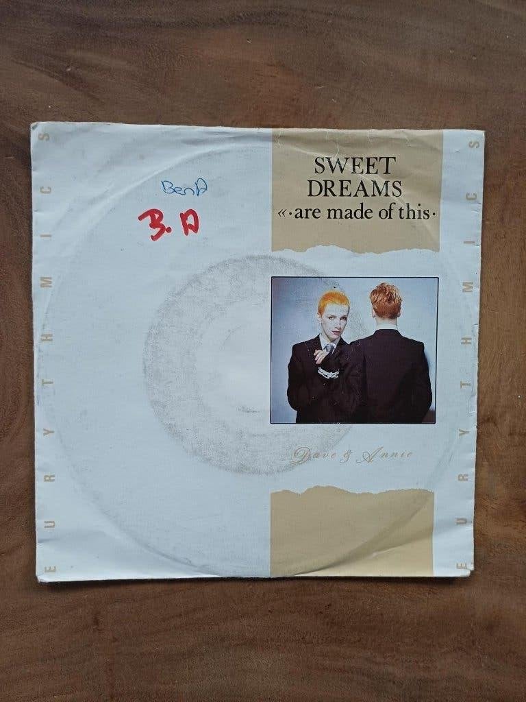 Eurythmics - Sweet Dreams - Single - Vinyl, Ophalen of Verzenden, Gebruikt, Overige formaten