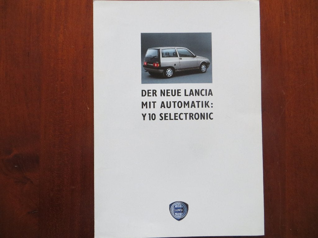 Lancia Y10 Selectronic (mei 1990), Ophalen of Verzenden, Nieuw, Overige merken