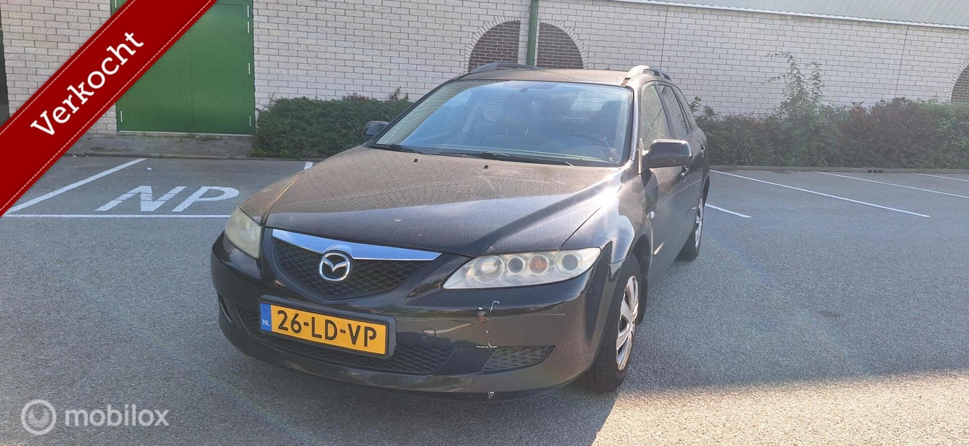 Mazda 6 Sportbreak 1.8i Touring, Auto's, Stof, Gebruikt, 4 cilinders, 6 sportbreak