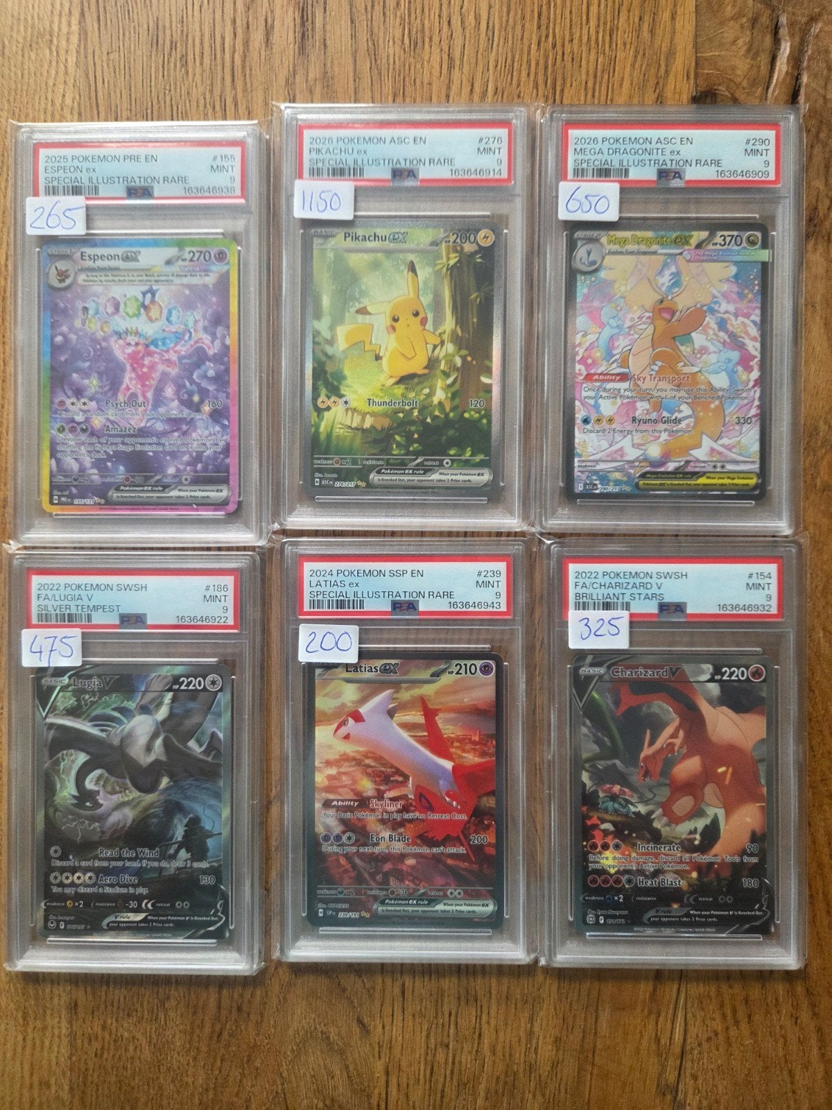 heel veel leuke slabs te koop!!, Hobby en Vrije tijd, Verzamelkaartspellen | Pokémon, Ophalen of Verzenden, Zo goed als nieuw