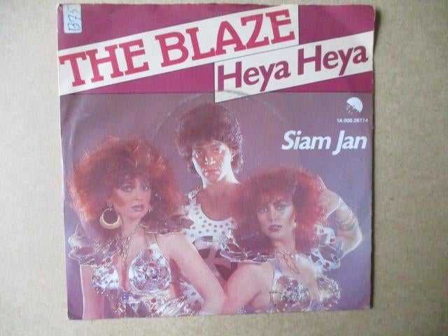 s0945 the blaze - heya heya, Cd's en Dvd's, Vinyl Singles, Ophalen, Gebruikt, Overige genres