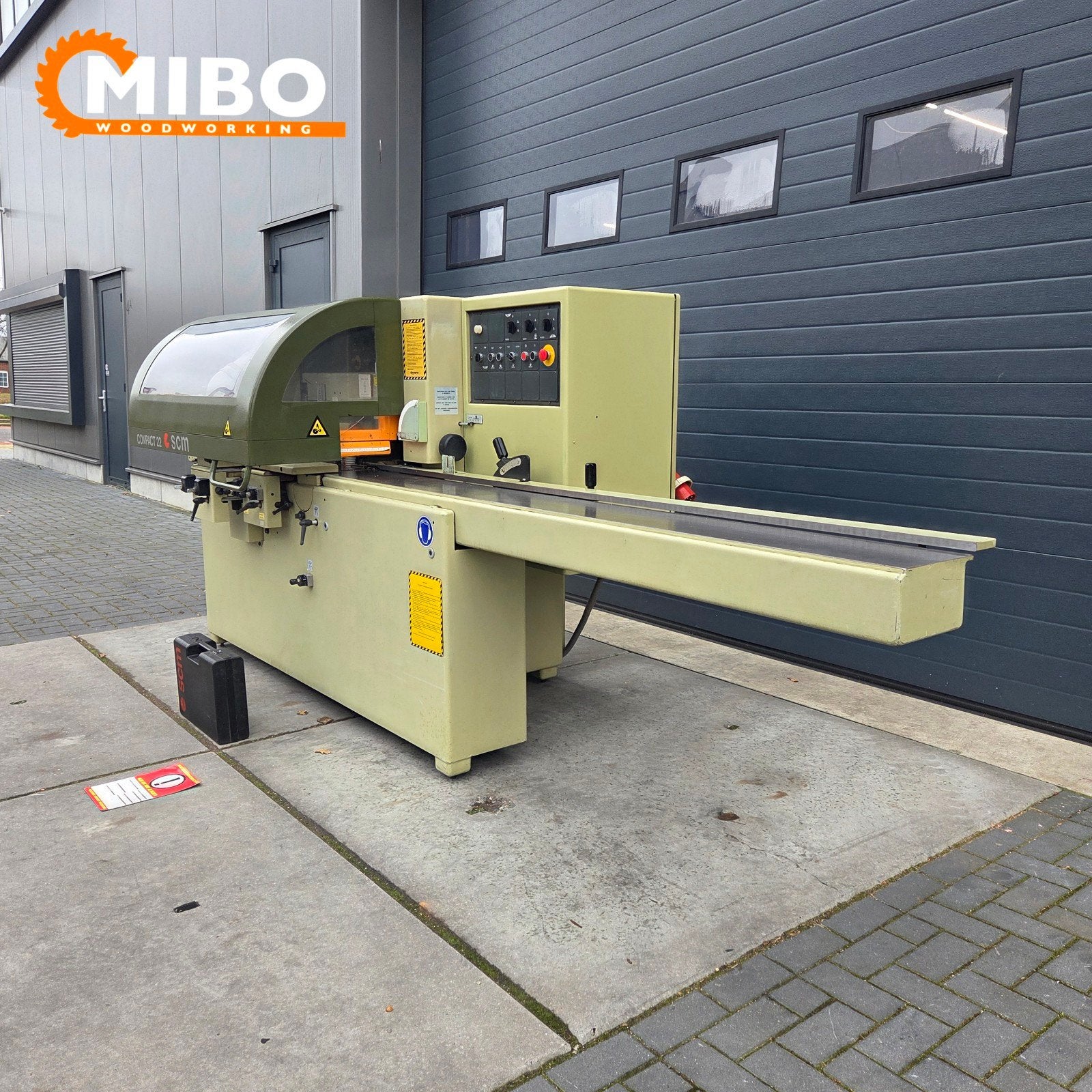 SCM Vierzijdige schaafbank 22cm *** Topstaat *** COMPLEET