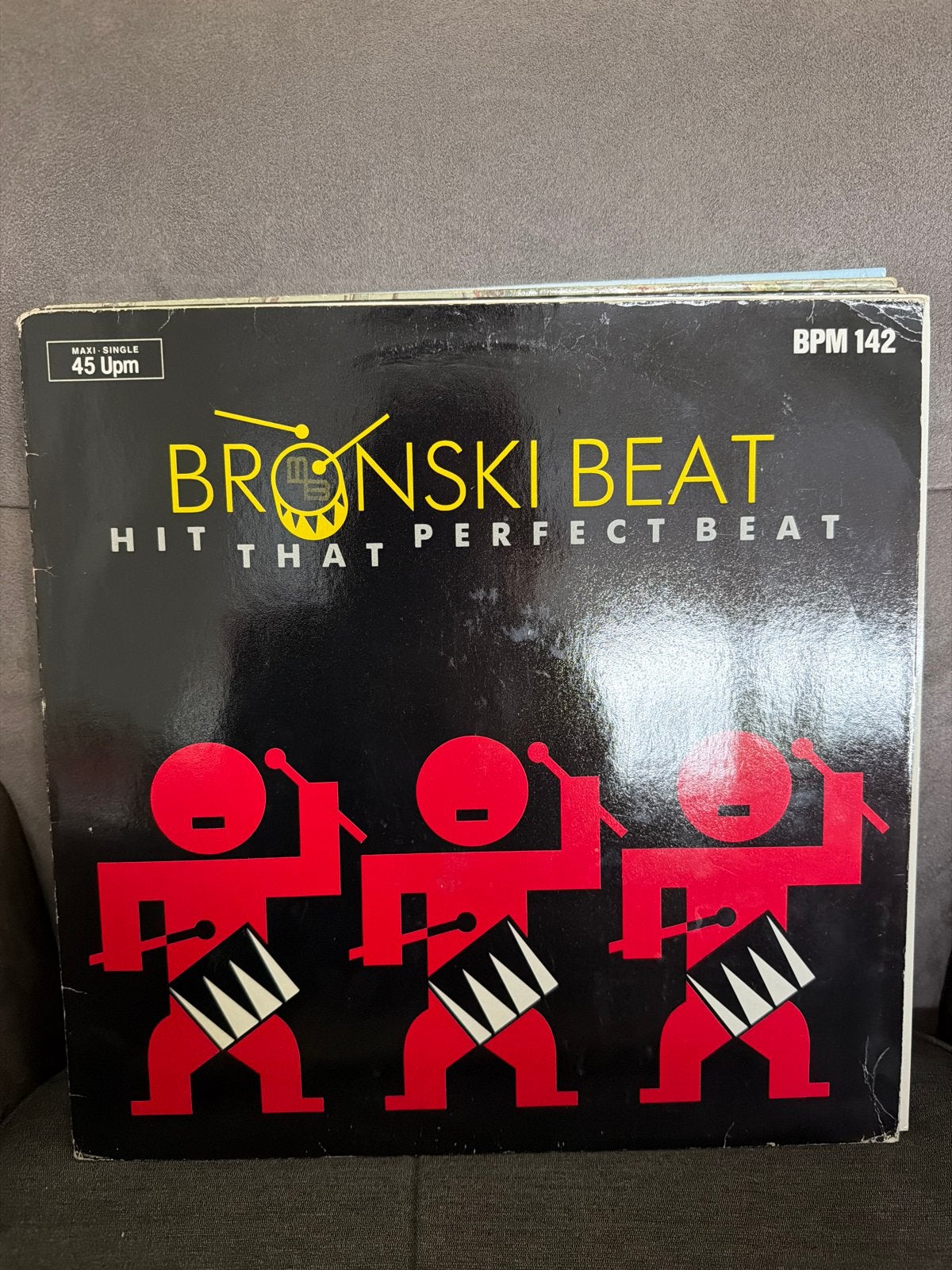 4.  Bronski Beat - Hit That Perfect Beat (Maxi-Single), Gebruikt, Pop, Ophalen of Verzenden, EP