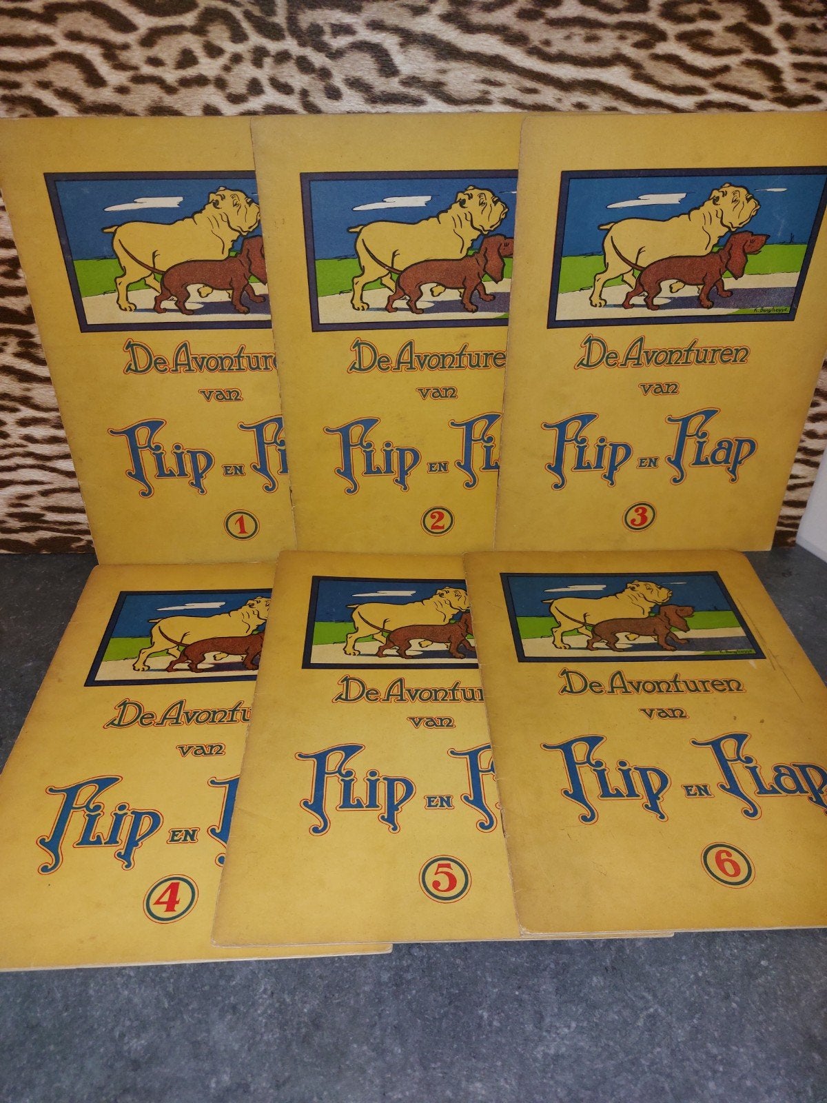 Complete serie Flip en Flap (oude spelling), Ophalen of Verzenden, Zo goed als nieuw, Daan Hoeksema, Prentenboek