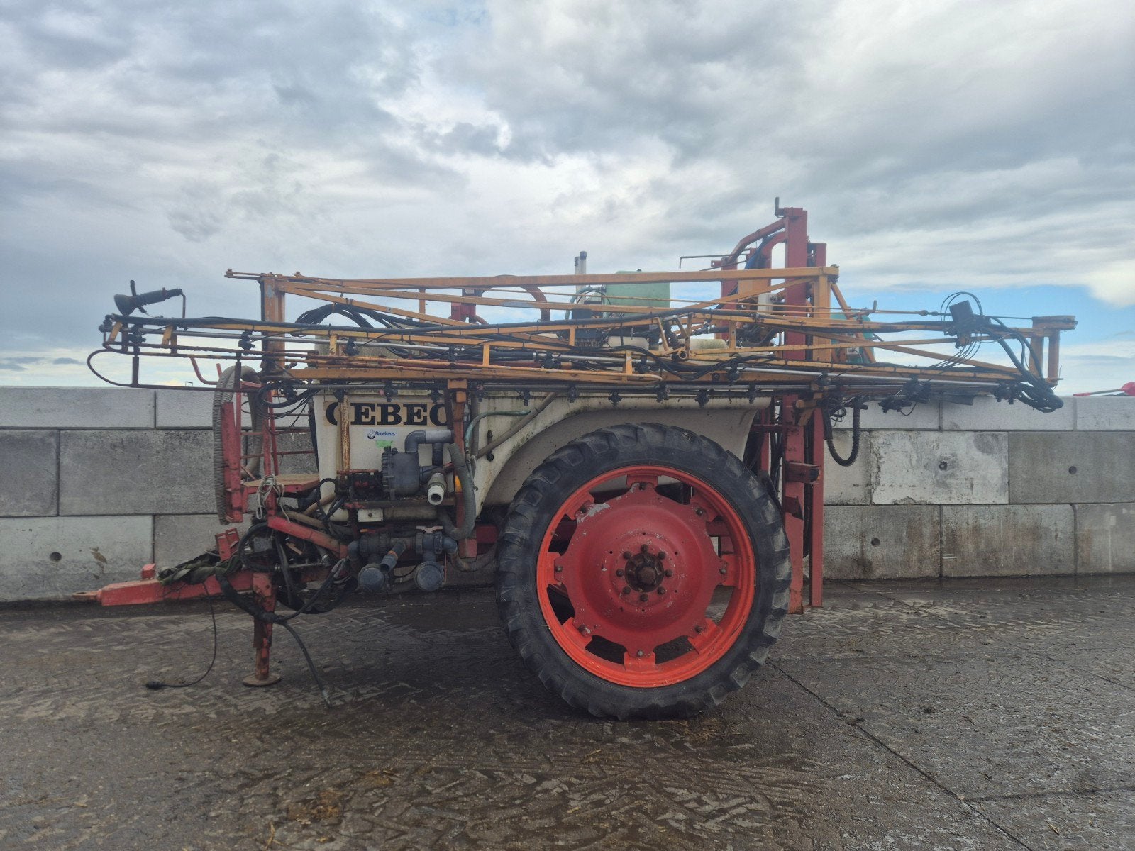 cebeco veldspuit, Ophalen, Gewasbescherming en Bemesting