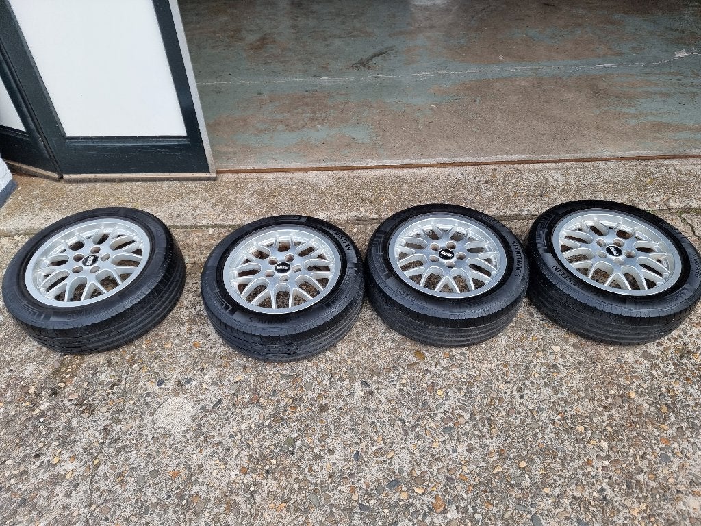 BBS velgen 5x100, 205-55-16, Ophalen, Gebruikt, Velg(en), 16 inch