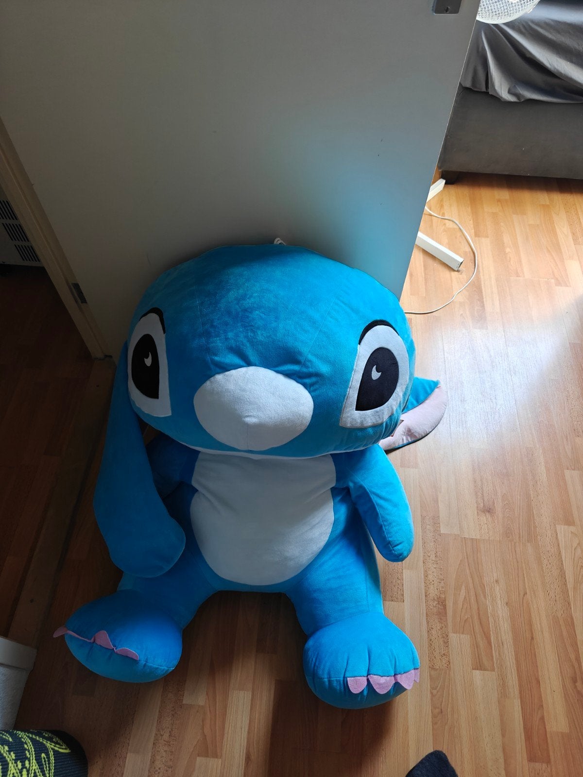 Grote Stitch knuffel - Zo goed als nieuw, Ophalen, Disney, Disney, Overige typen