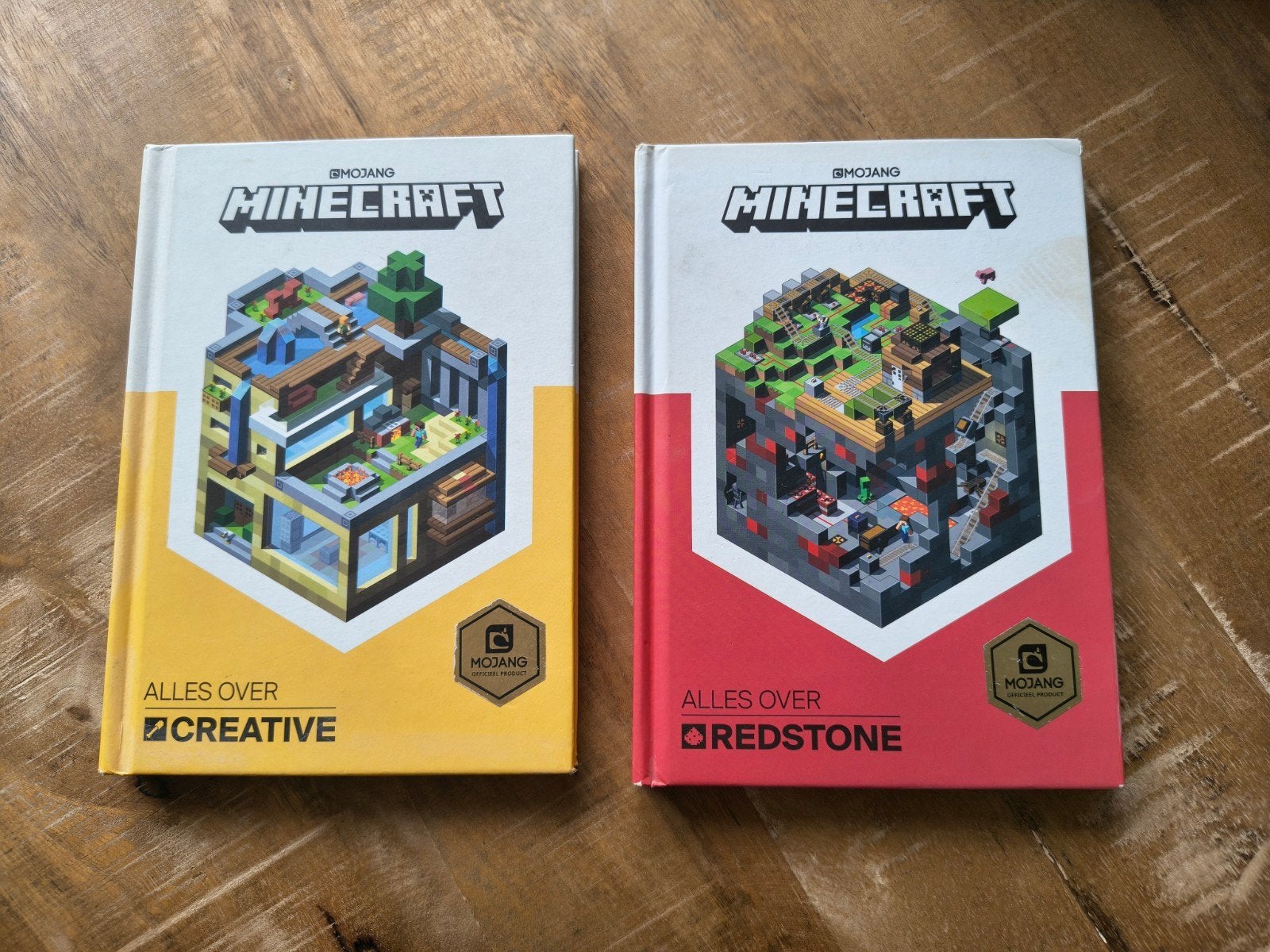 Minecraft Boeken: Creative & Redstone (2-delige set), Boeken, Ophalen of Verzenden, Gelezen, Mojang, Non-fictie